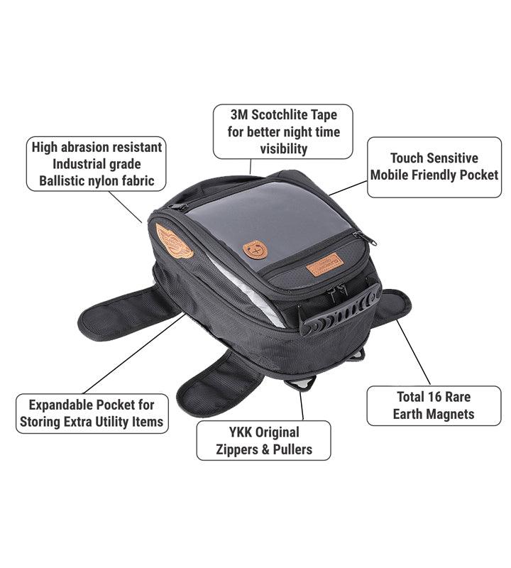 JAW MINI MAGNETIC 18 L TANK BAG