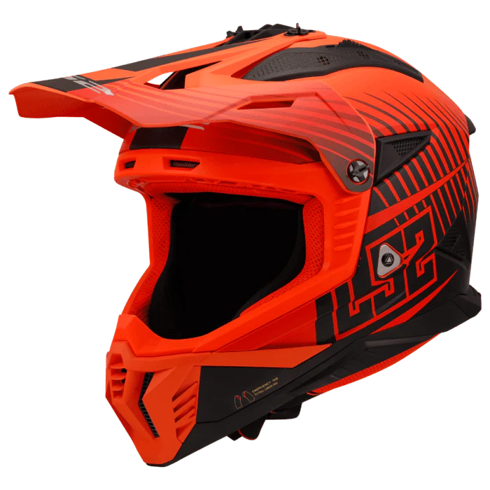 MX437 FAST II DUCK H-V ORANGE RED