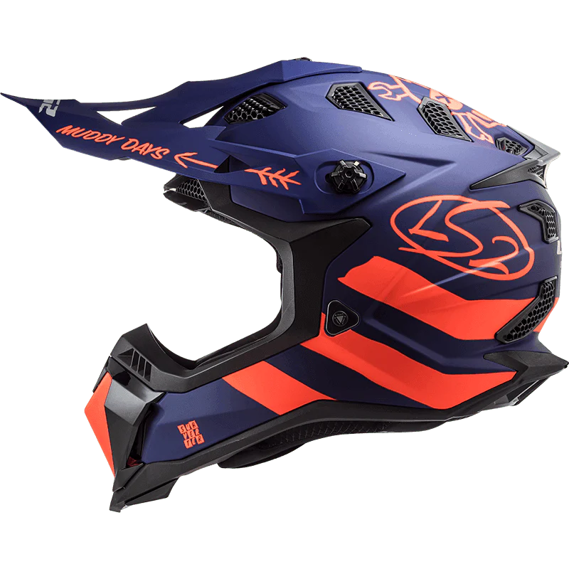 MX700 SUBVERTER EVO CARGO MATT MILITARY BLUE FLUO ORANGE
