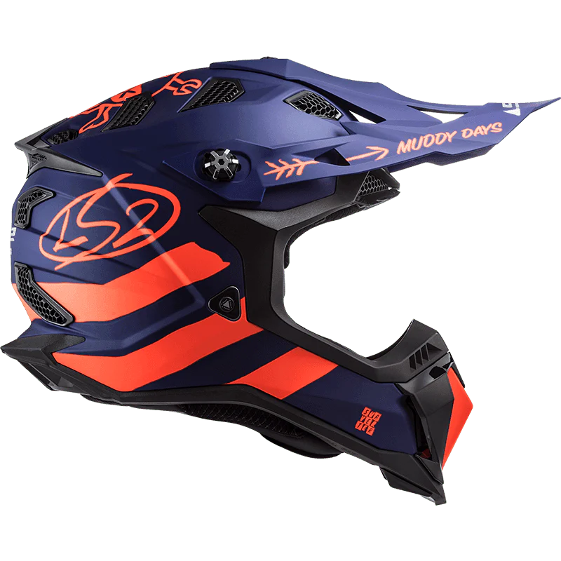 MX700 SUBVERTER EVO CARGO MATT MILITARY BLUE FLUO ORANGE