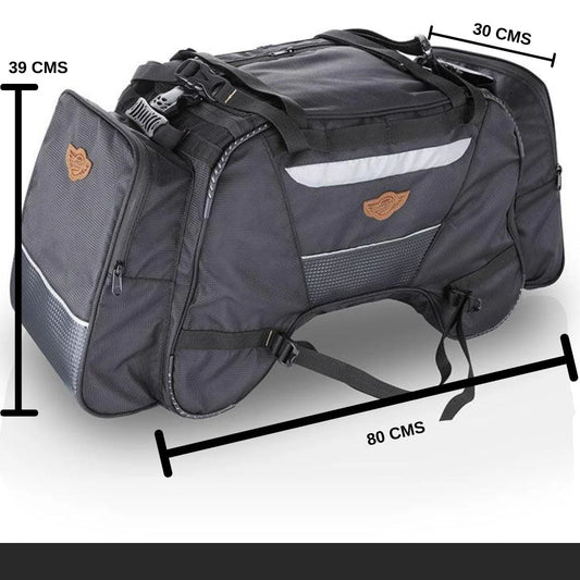 Guardian Gears Rhino 70Ltrs Tail Bag with Waterproof Rain Cover