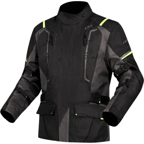 NARVIK JACKET - GREY BLACK HI-VI YELLOW