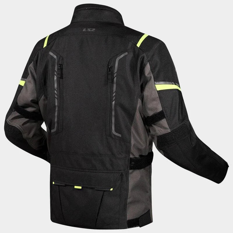 NARVIK JACKET - GREY BLACK HI-VI YELLOW