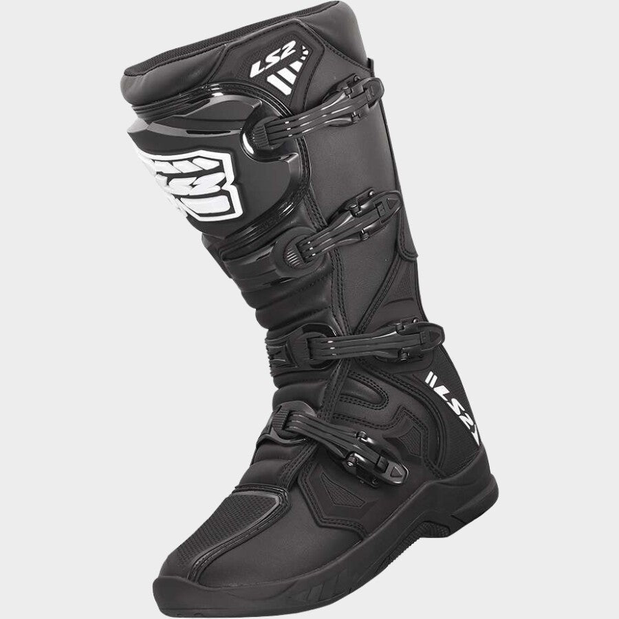 LS2 RAPTOR BLACK BOOT