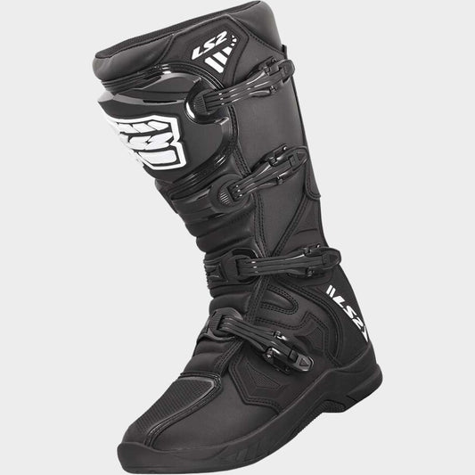 LS2 RAPTOR BLACK BOOT