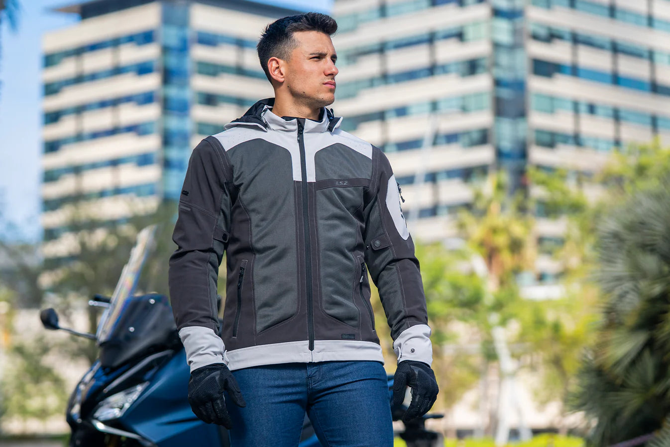 JACKET BOLTON AIR GRAY GREEN