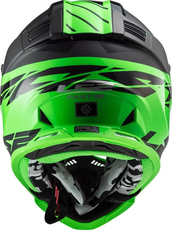 MX437 FAST EVO ROAR MATT GLOSS BLACK GREEN