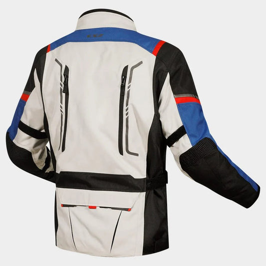 NARVIK JACKET - BLUE BLACK GREY RED