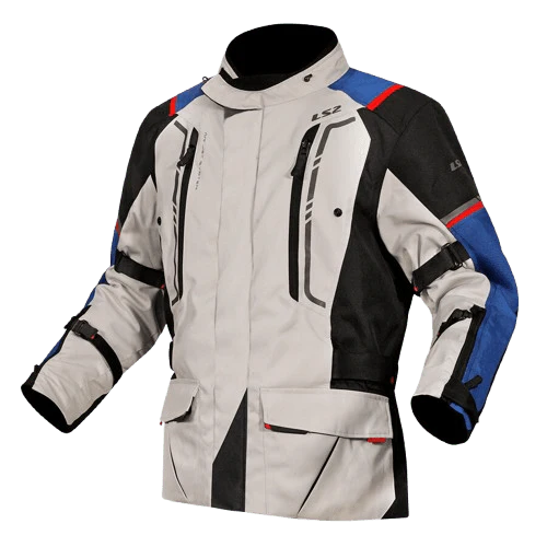 NARVIK JACKET - BLUE BLACK GREY RED